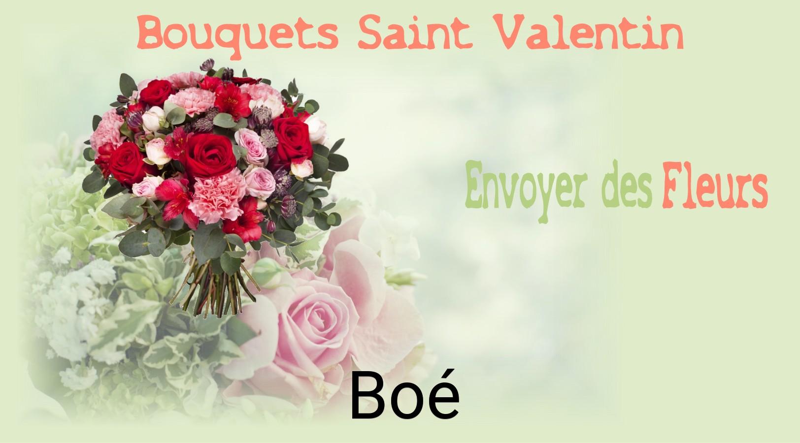 Roses de Saint-Valentin livrées à Boé